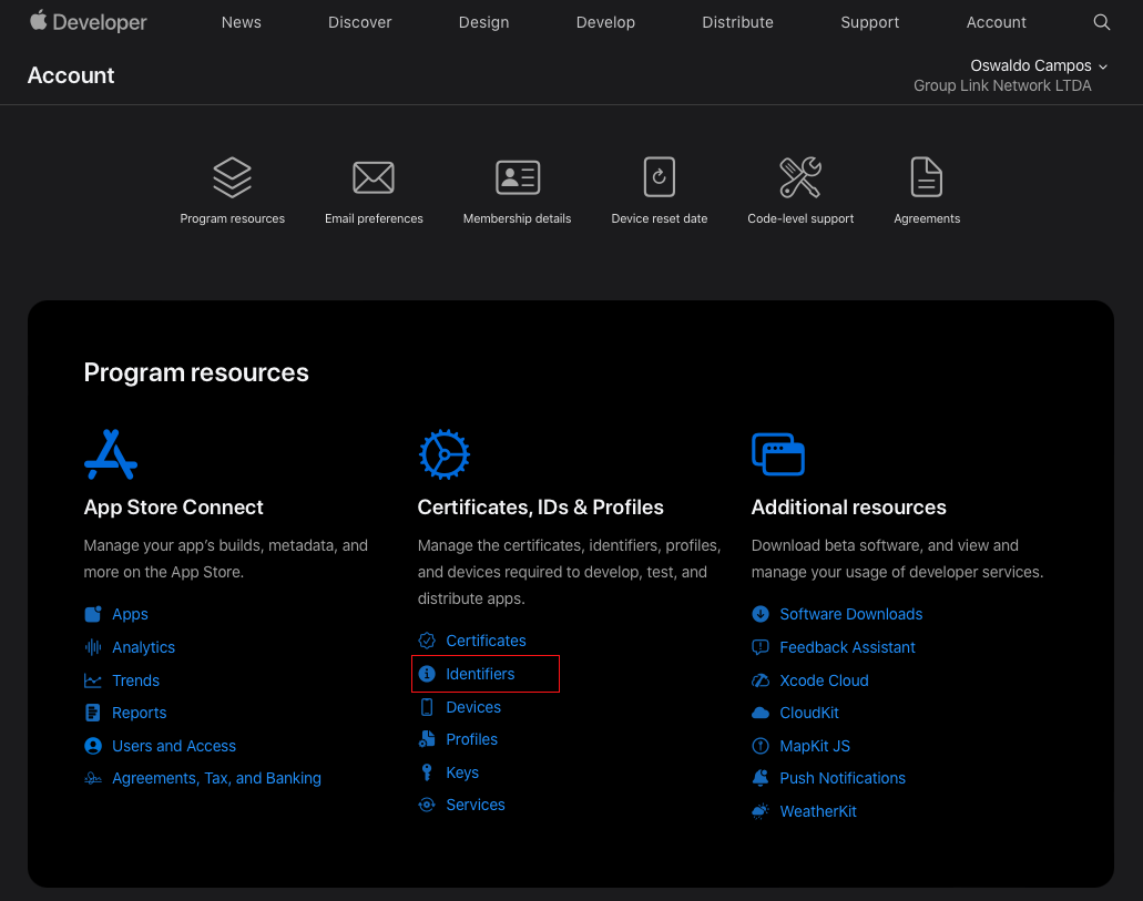 Apple Developer Center